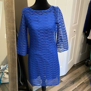 Beautiful Royal Blue Lilly Pulitzer Dress Sz Small